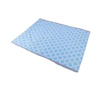 WGFOIP Couverture de Pique-Nique Extérieure, Grand Tapis Pliable (Bleue) | Mélange de coton doux, lavable en machine, idéal pour une utilisation en extérieur, léger
