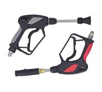 WGFOIP Ensemble de Pistolets de Lavage à Haute Pression, 5000psi, Pistolet à Eau Propre en Mousse pour Voitures, en Acier Inoxydable, 2 Unités (Connecteur de Pointe à Filetage mâle M8x1,5 mm)