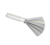 WGFOIP Jeu de Jauges d'épaisseur, Outil d'épaisseur de Cuivre de 32 | Mesure précise, matériau en cuivre durable, identification facile, polyvalent pour l\'automobile et l\'industrie.