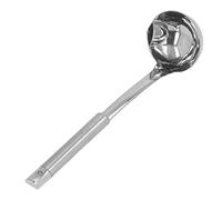 WGFOIP Louche à Soupe en Acier Inoxydable 304, Séparateur D'huile, Cuillère D'écumoire pour une Alimentation Saine à la Maison, 12,4x3,5 Pouces, 1 Pièce