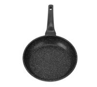 WGFOIP Poêle à Frire Antiadhésive avec Poignée Résistante à la Chaleur | Maifanite durable, répartition uniforme de la chaleur, taille compacte 17,1x10,0 pouces
