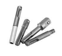 WGFOIP Porte-embout à Tige SDS Plus, durabilité Robuste | Conception à détente à bille, Ajustement universel, Taille compacte, Construction en acier dur
