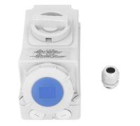 WGFOIP Prise étanche Extérieure 32A 3 Broches IP67, Prise Industrielle Anti-poussière pour Usage Extérieur, Matériel PC