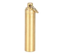 WGFOIP Réservoir étanche Extérieur Boîte de Joint en Laiton Mini Entrepôt en Métal Compact et Durable pour Outils H62 Laiton 2,6 Pouces de Longueur 1 unité