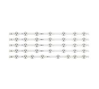 WGUOGO Bande LED de rétroéclairage for 40FA5050 PT2-40LED14 40272SMFHD TX-39A300B 39.5DLED_A-TYPE_REV03 V390HJ5XC-PE1 390DLED_A-TYPE