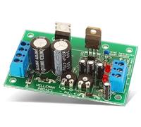 Whadda Kit de soudage, DIY, Alimentation symétrique 1 A, idéale pour Les amplificateurs à amplificateurs opérationnels, LED
