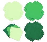 Whaline Lot de 150 serviettes de table jetables en papier pour fête, fête, rassemblement, décorations de table - 16,5 x 16,5 cm - 3 couleurs