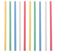 WHAMVOX 30pièces Barres Reliure Coulissantes Plastique pour Classeurs Épais Couleurs Rouge Jaune Vert Bleu Blanc Système de Glissière pour Ajout Retrait Facile de Pages Bureau École