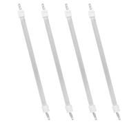 WHAMVOX 4 éléments chauffants à tube de quartz pour chauffage infrarouge, 300-400 W, 34,5 cm, remplacement pour radiateur d'appoint mural, usage intérieur