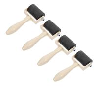 WHAMVOX 4 Rouleaux en plastique pour impression et peinture rouleau applicateur d'encre pour activités manuelles enfant