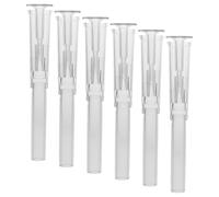 WHAMVOX 6 Pièces Tête de Fontaine Design Compact en Plastique Mini Champignon Circulation d'eau Douce pour Aquarium et Décoration pour Bureau ou Étagère
