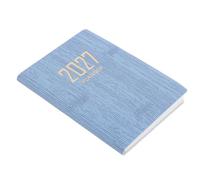 WHAMVOX Agenda Mini Bleu 2027 Papier et Couverture Pu, Expérience D'écriture Fluide, Gestion du Planning pour Voyage et École