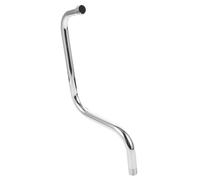 WHAMVOX Bras de Extension en Acier Inoxydable Argenté, Résistance la Corrosion, Filetage G1/2 et Npt1/2, Accessoire pour Salle de Bain Classique