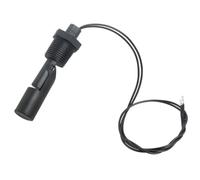 WHAMVOX Capteur de Niveau d'eau Horizontal à Montage Latéral en PP Flotteur Liquide Noir pour Piscine et Réservoir, Détection Précise du Niveau d'eau et Activation D'alarme