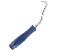 WHAMVOX Crochet D'attache en Acier Courbé pour Barres D'armature avec Poignée Ergonomique Lisse, Outil de Torsion pour Fil D'armature pour Chantiers de Construction