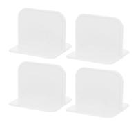 WHAMVOX Lot de 4 Fixateurs Adhésifs Antidérapants pour Parc à Jeux en Plastique Résistant, Support Fixe Renforcé pour Sécuriser le Playpen des Garçon et Filles