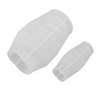 WHAMVOX Moule Silicone 3D Nutcracker Pour Fabrication Bougies Et Plâtre Lot De 2 Pour Artisanat Et Décoration