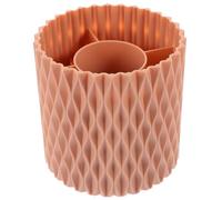 WHAMVOX Organisateur de Pinceaux de Maquillage Seau de Rangement Multi-usage Pratique Rotatif 360° Grosse Capacité en Pp Compartiments pour Bureau et Chambre