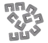 WHAMVOX Pièces de tondeuse à gazon 10 Pièces Manchon À Œillet Pour Coupe-Bordures En Alliage 2.00X1.70X1.00Cm Pour Tête De Coupe Tondeuse Accessoires Pour Entretien De Pelouse
