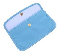 WHAMVOX Pochette pour Masque avec Doublure PVC, Tissu Imitation Lin, Stockage scellé pour Enfants, Usage Scolaire et Bureau