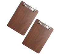 WHAMVOX Porte-menu en Bois Pratique et Léger Cuisine et Restaurant, Lot de 2 Pièces, Support Multifonctionnel pour Menus et Recettes à Domicile