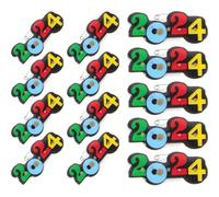 WHAMVOX Présent de Diplôme 25pcs Broches Lumineuses 2024 en Plastique, Épingle Décorative Résistante et Facile à Garder pour Fêtes et Célébrations