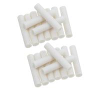 WHAMVOX Recharge Effaçage Propre Bavure de Gomme Mécanique Cylindrique Blanche en Caoutchouc 5x25 Mm Pack de 150 Pièces pour Crayons Automatiques pour Bureau et Dessin