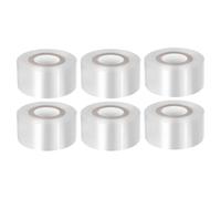 WHAMVOX Ruban de Greffage Auto-adhésif Blanc Flexible en PE pour Plantes, 6 Rouleaux, Film Plastique Étanche pour Greffage et Bouturage en Jardin