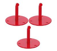 WHAMVOX Support Mural en Fer pour Extincteur Co2 Lot de 3 Pièces 2-9kg Crochet Robuste, Installation Facile Accessoires Complets Compatible Véhicules et Espaces Réduits