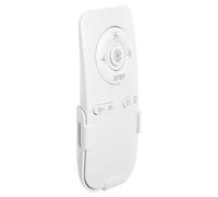 WHAMVOX Télécommande pour ventilateur de plafond avec éclairage, contrôleur sans fil, réglage de vitesse et ajustement de l’éclairage, plastique blanc, sans pile, pour chambre et salon