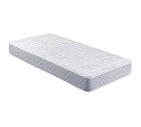 What The Sleep - Matelas 90 x 190 cm 20 cm d’Épaisseur Mousse Mémoire de Forme Premium et Noyau Mousse HR - Multicouche avec Aloe Vera- Fermeté Élevée et Adaptabilité - Respirant - Modèle Techno