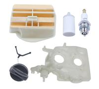 WHDNTCV Kit d'entretien for Husqvarna 445 450 E for Adaptateur de Filtre à Air de tronçonneuse 544080803 pièces de Moteur de Moteur de tronçonneuse Motosierras [Remplacement]