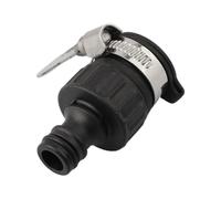 WheatThrive Adaptateur de robinet sans filetage, raccord de tuyau, raccord de jardin pour Kärcher 2.645-256.0, vis à ailettes en acier inoxydable, installation sans outils pour robinets d'intérieur