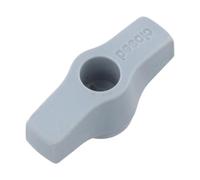 WheatThrive Bouton de chaudière à gaz, bouton de soupape d'alimentation en eau, bouton de décharge de pression pour chaudières Vaillant, pièce de rechange carrée, poignée en plastique gris pour