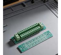 WheatThrive Carte adaptateur de borne sans soudure, circuit imprimé positif négatif, pas de 5,0 7,5 mm, FR-4 pour électronique
