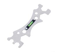WheatThrive Clé réglable pour réparation de lavabo et robinet - Outil de clé à pipe multi-tailles 190 mm (1 clé)