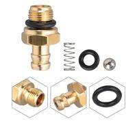 WheatThrive Injecteur de savon pour nettoyeur haute pression, kit d'aspiration de détergent chimique, pour pompes GE 190593GS, 190635GS, 203640GS, Laiton