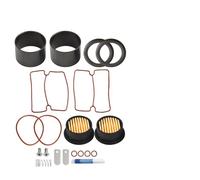 WheatThrive Kit de réparation pour compresseur d'air, ensemble de manchons de cylindre, pièces silencieuses sans huile 750 W, joints et valves en caoutchouc, lot d'entretien pour compresseurs à piston