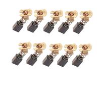 WheatThrive Lot de 10 balais de Carbone, pièces de meuleuse d'angle, brosses de Moteur CB430, pour Makita BHR200 DGA452, Haute résistance à l'usure