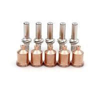 WheatThrive Lot de 10 embouts de coupe plasma, kit de buse d'électrode, consommables 100 A, orifice de 1,7 mm, pour Tomahawk 1538, Lincoln LC105