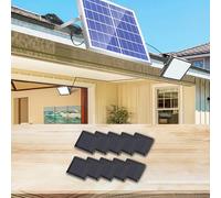WheatThrive Lot de 10 mini cellules solaires, module polycristallin 1,5 V 60 mA, revêtement en résine époxy pour projets de bricolage