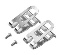 WheatThrive Lot de 2 clips de ceinture, porte-outils pour perceuse Bosch 18 V, en acier avec vis, pour GSR18V, GDR18V, IDH182
