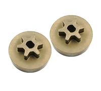 WheatThrive Lot de 2 pignons de transmission, pignon de chaîne, pièce de rechange pour DeWalt DCCS620B, DCCS620P1, DCCS670X1, DCCS690B, métal