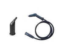 WheatThrive Tuyau d'extension pour nettoyeur vapeur, compatible avec Karcher SC1, accessoire de buse noire, partie 2.863-021.0, tube flexible pour nettoyage en profondeur