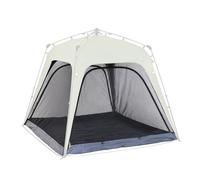 Where Tomorrow Moustiquaire pour tonnelle Pop-up 190-230 cm - Protection Contre Les moustiques et Les Insectes avec Fond et Fermeture éclair pour tonnelle de Jardin - avec piquets et Sac - pour