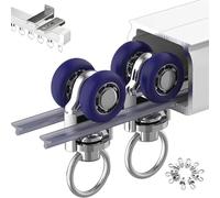 Whie Porte-courrier en aluminium pour plafond et mur Longueur 100600 cm Parfait pour les fenêtres et baies vitrées Glissement facile Rail de curain Sysem Versaile Décoration d'intérieur Soluion