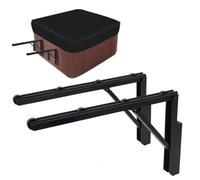 Whirlpool Lot de 2 lève-couvercles de baignoire jusqu'à 35 kg | Universel, pliable pour jacuzzi spa