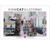 Whiskas Calendrier mural 2023 avec des chats mignons et des histoires amusantes. Calendrier mural 2023 au beau design. Calendrier photo 2023 paysage 45 x 30 cm.