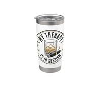 Whisky Cigare Humour Bar Bourbon Scotch Drinking Men Gobelet isotherme en acier inoxydable double paroi