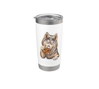 Whisky Husky Gobelet isotherme en acier inoxydable double paroi